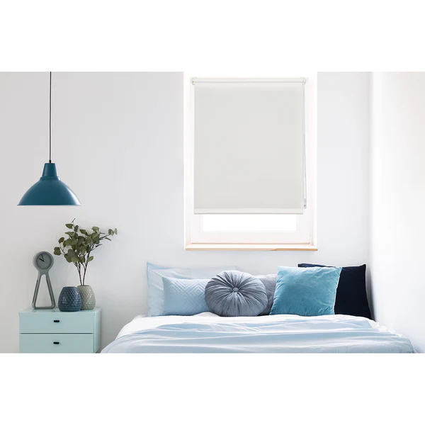 Klemmfix Thermo-Rollo Win Verdunkelnd - Polyester - Weiß - 85 x 160 cm - Image 2