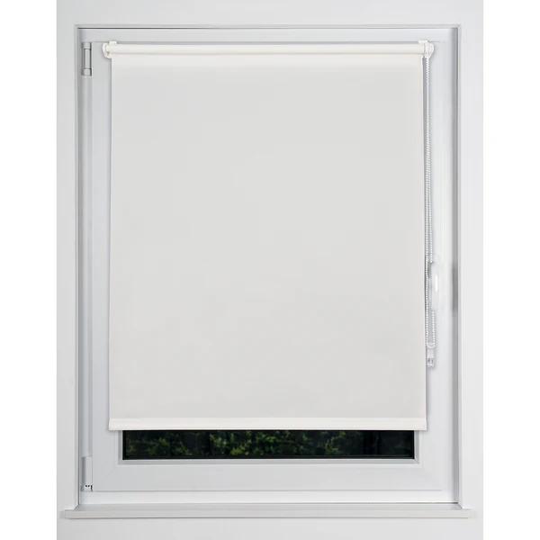 Klemmfix Thermo-Rollo Win Verdunkelnd - Polyester - Weiß - 85 x 160 cm - Image 5