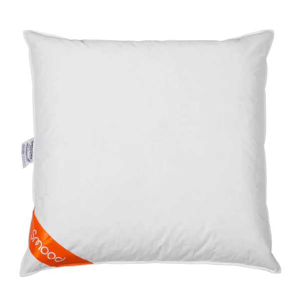 Kopfkissen Smood feather - Federn / Daunen - Weiß - 80 x 80 cm