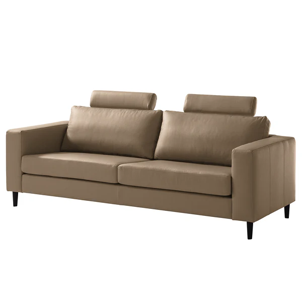 Kopfstütze Coso II - Echtleder - Echtleder Neto: Taupe - Image 3