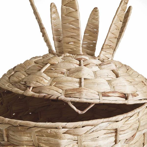 Korb PINEAPPLE - Aluminium / Papier - Natur - Höhe: 63 cm - Image 5