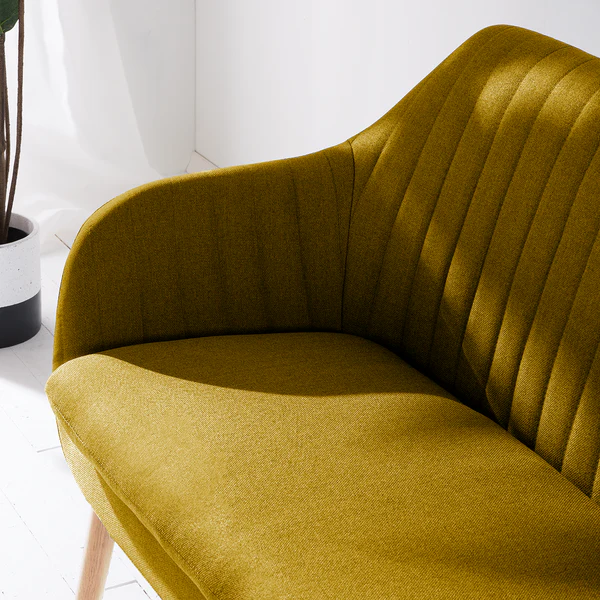 Küchensofa TILANDA - Webstoff Cors: Currygelb - Image 8