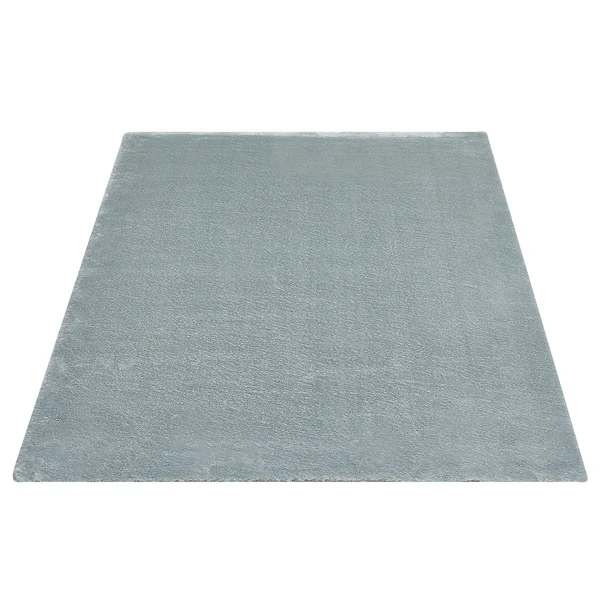 Kunstfellteppich Lambskin - Polyester - Hellgrau - 55 x 110 cm - Image 5