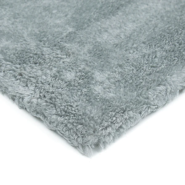 Kunstfellteppich Lambskin - Polyester - Hellgrau - 55 x 110 cm - Image 7