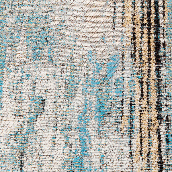 Kurzflorteppich Abstract - Baumwolle / Polyester - Hellblau - 240 x 170 cm - Image 4