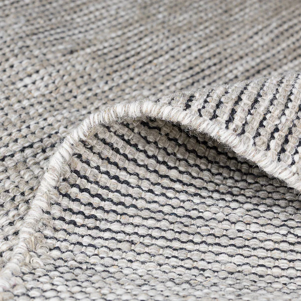 Kurzflorteppich Aisha - Baumwolle - Creme - 170 x 120 cm - 170 x 120 cm - Image 4