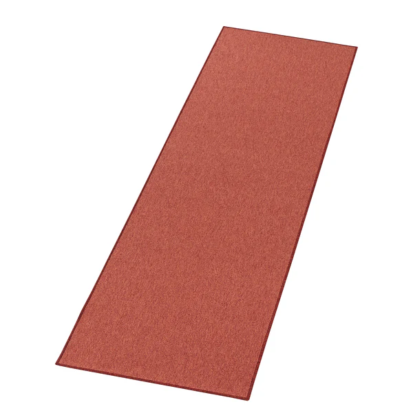 Kurzflorteppich Casual - Kunstfaser - Rot - 80 x 150 cm - Image 2