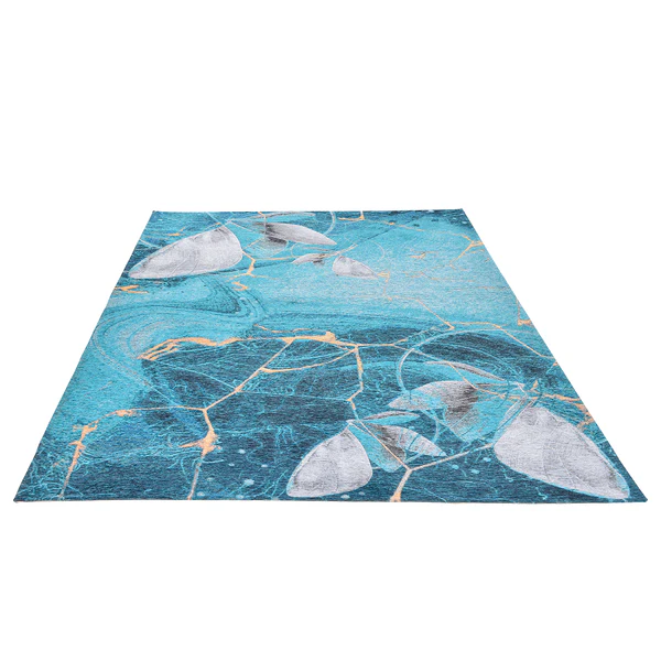 Kurzflorteppich Cosima 110 II - Polyester / Baumwolle - Mehrfarbig - 80 x 160 cm - Image 3