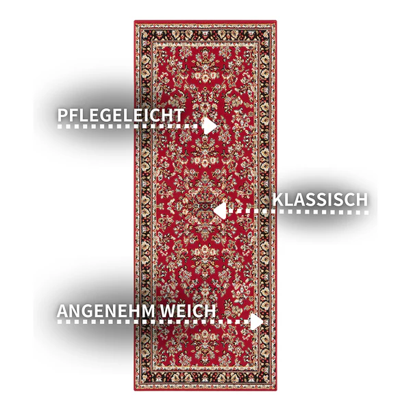 Kurzflorteppich Cublize I - Polypropylen - Rot - 160 x 220 cm - Image 6