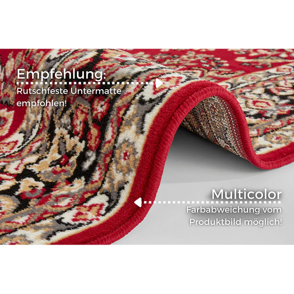 Kurzflorteppich Cublize II - Polypropylen - Rot - Image 7