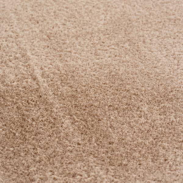 Kurzflorteppich Joy 1400 rund - Filz / Polypropylen - Beige - Durchmesser: 120 cm - Image 5