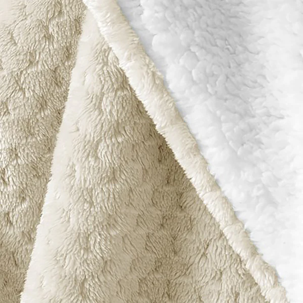 Kuscheldecke Leepy - Polyester - Beige - 70 x 150 cm - Image 5