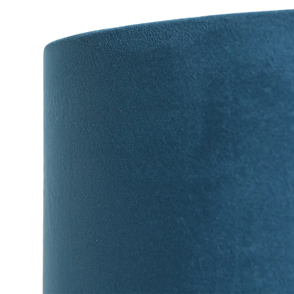 Lampenschirm Typ A - Samt - Blau - Durchmesser: 20 cm - Image 5