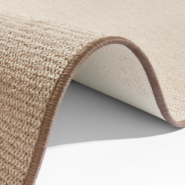 Läufer Bouclé - Kunstfaser - Beige - 80 x 200 cm - Image 3