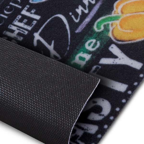 Läufer Delicious Kitchen Board - Polyester - Schwarz / Weiß - Image 4