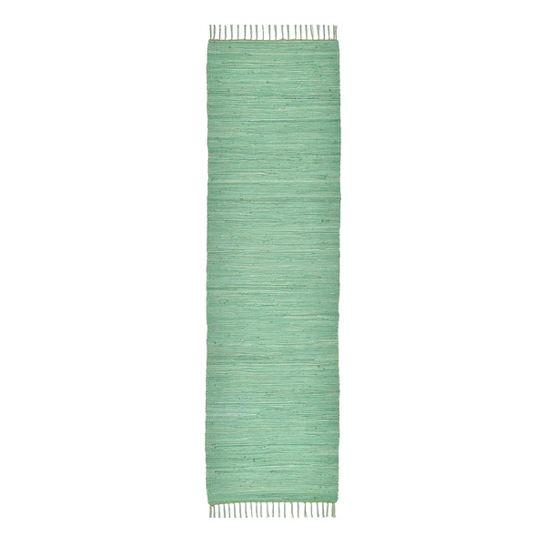 Läufer Happy Cotton - Baumwolle - Mint