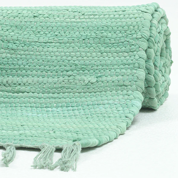 Läufer Happy Cotton - Baumwolle - Mint - Image 3