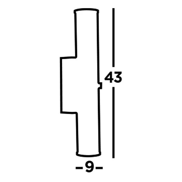 LED-Badleuchte Clamp - Stahl / Opalglas - Schwarz - Image 6
