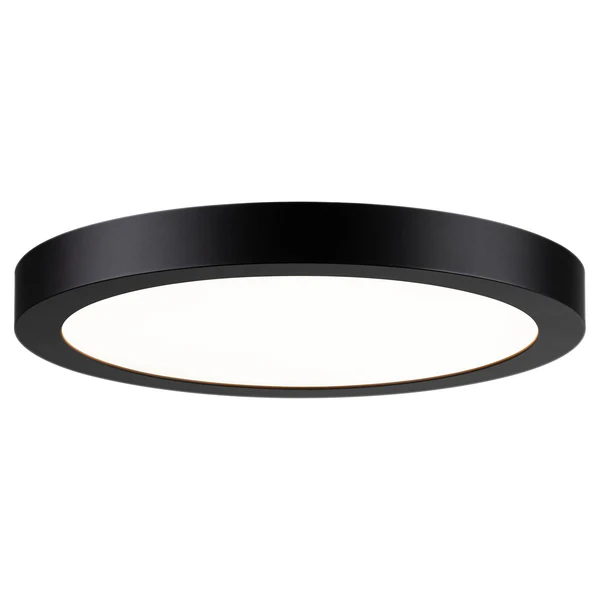 LED-Deckenleuchte Abia II - Acrylglas - 1-flammig - Schwarz