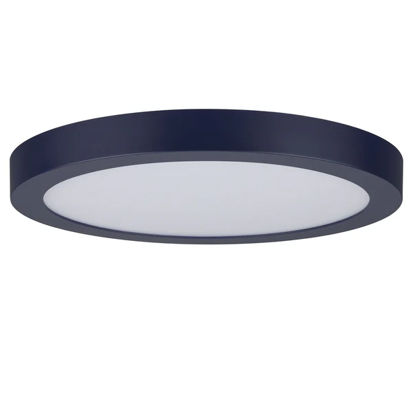 LED-Deckenleuchte Abia - Polycarbonat / Metall - 1-flammig - Blau - Image 3