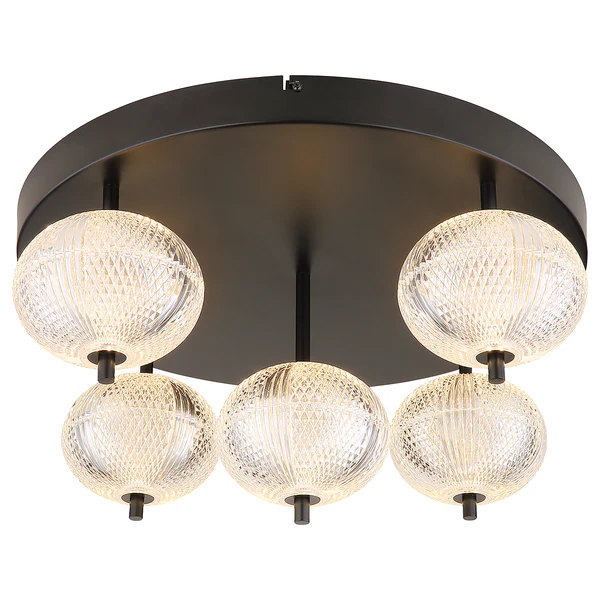 LED-Deckenleuchte Aida Typ A - Acrylglas / Eisen - 1-flammig - Image 5
