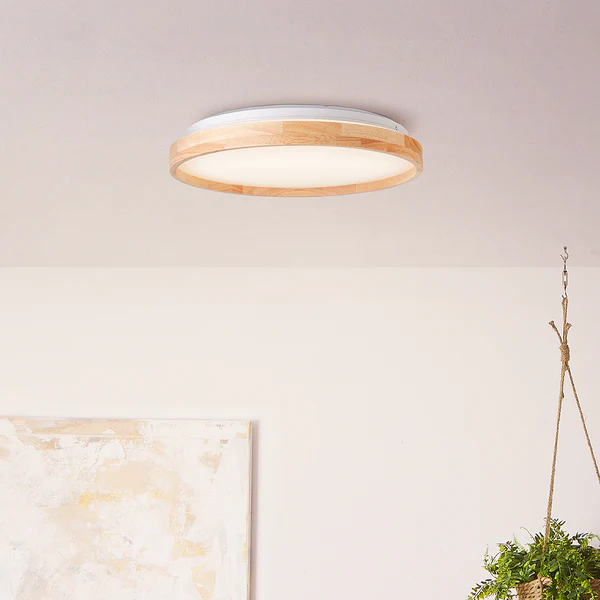 LED-Deckenleuchte Alson - Polyethylen / Gummibaum massiv - 1-flammig - Image 3