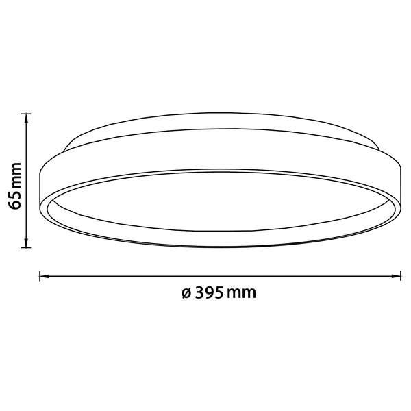 LED-Deckenleuchte Alson - Polyethylen / Gummibaum massiv - 1-flammig - Image 9