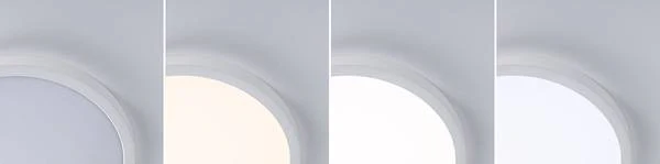 LED-Deckenleuchte Alya - Kunststoff - Weiß - 1-flammig - Durchmesser: 23 cm - Image 10