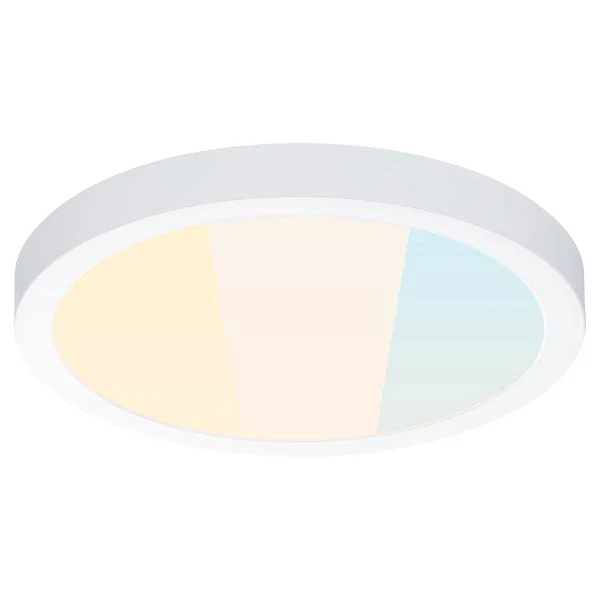 LED-Deckenleuchte Alya - Kunststoff - Weiß - 1-flammig - Durchmesser: 23 cm - Image 4