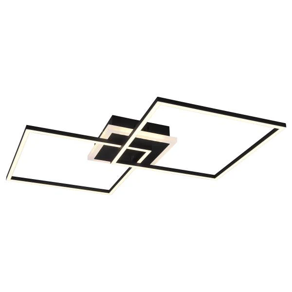 LED-Deckenleuchte Arribo - Eisen - Schwarz - 1-flammig