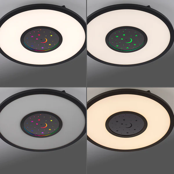 LED-Deckenleuchte Astro - Polycarbonat / Eisen - 2-flammig - Image 8