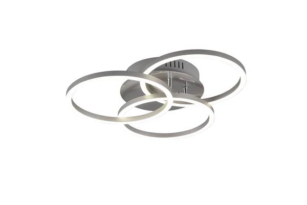 LED-Deckenleuchte Circle - Eisen - 1-flammig - Silber - Image 4