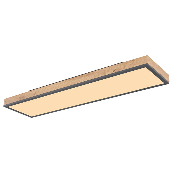 LED-Deckenleuchte Doro IV - Acryl / Aluminium - 1-flammig - Breite: 80 cm