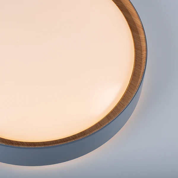 LED-Deckenleuchte Emilia - Polycarbonat - 1-flammig - Grau - Image 3