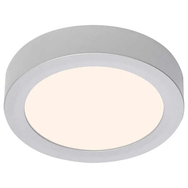 LED-Deckenleuchte Fire I - Polycarbonat / Eisen - 1-flammig - Silber