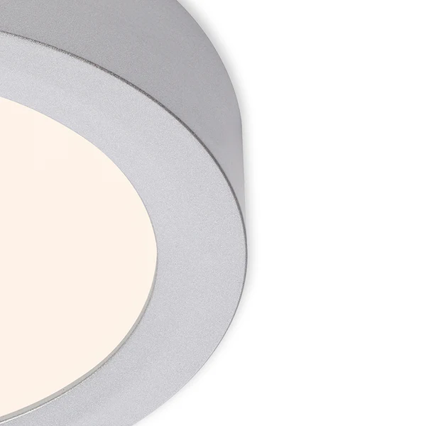 LED-Deckenleuchte Fire I - Polycarbonat / Eisen - 1-flammig - Silber - Image 2
