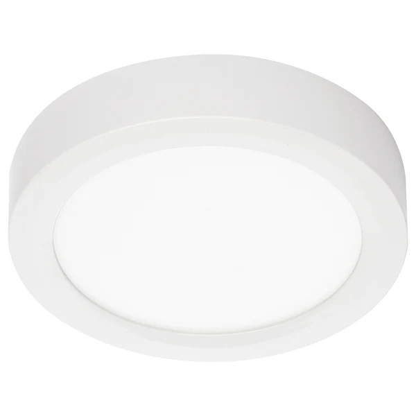 LED-Deckenleuchte Fire II - Polycarbonat / Eisen - 1-flammig - Weiß