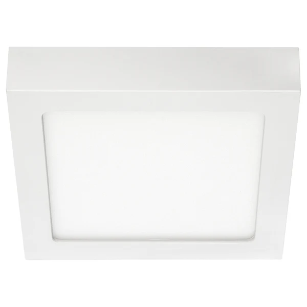 LED-Deckenleuchte Fire IV - Polycarbonat / Eisen - 1-flammig - Weiß