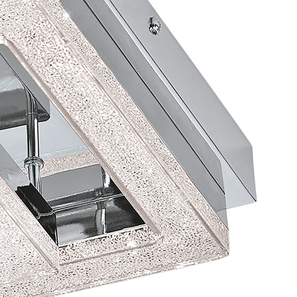 LED-Deckenleuchte Fradelo III - Kristallglas / Stahl - 1-flammig - Image 3