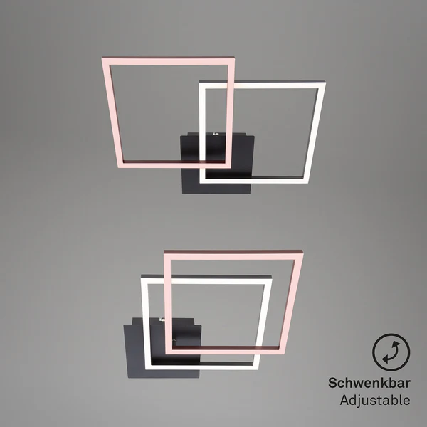 LED-Deckenleuchte Frame VI - Polycarbonat / Eisen - 1-flammig - Image 7