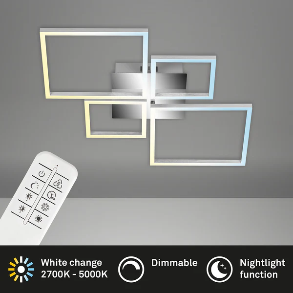 LED-Deckenleuchte Frame XI - Polycarbonat / Eisen - 1-flammig - Image 5