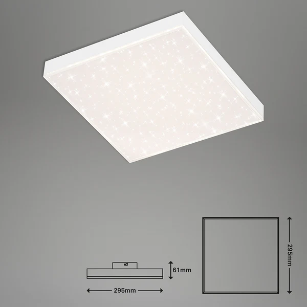 LED-Deckenleuchte  Frameless - Polycarbonat / Eisen - 1-flammig - Image 5