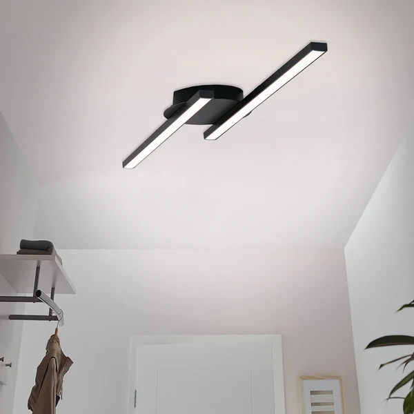 LED-Deckenleuchte  Go - Polycarbonat / Eisen - 2-flammig - Image 2