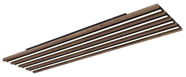 LED-Deckenleuchte Hayden rechteckig - Acrylglas / Eisen - 1-flammig - Breite: 120 cm - Image 3