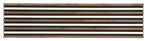 LED-Deckenleuchte Hayden rechteckig - Acrylglas / Eisen - 1-flammig - Breite: 120 cm - Image 6