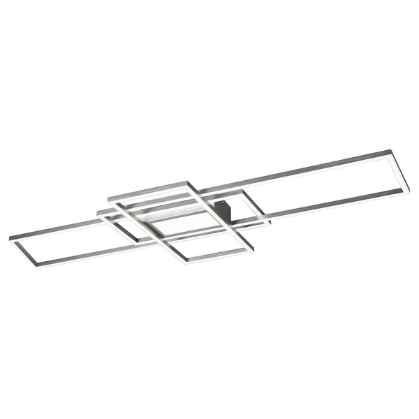 LED-Deckenleuchte Irvine - Kunststoff / Aluminium - 1-flammig - Silber