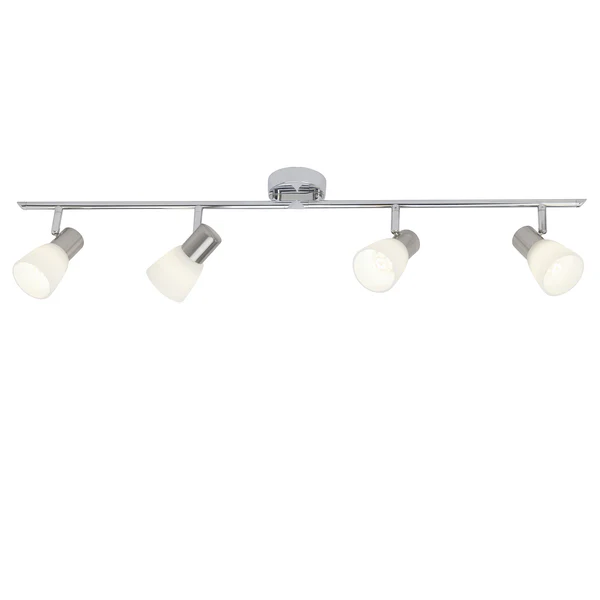 LED-Deckenleuchte Janna - Polyethylen / Eisen - Flammenanzahl: 4