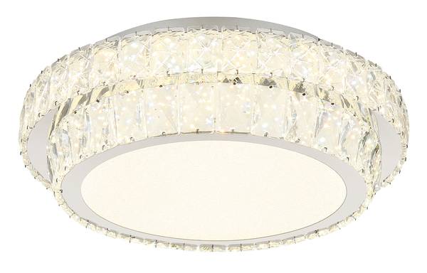 LED-Deckenleuchte Klara - Glas / Eisen - 1-flammig - Durchmesser: 40 cm - Image 3