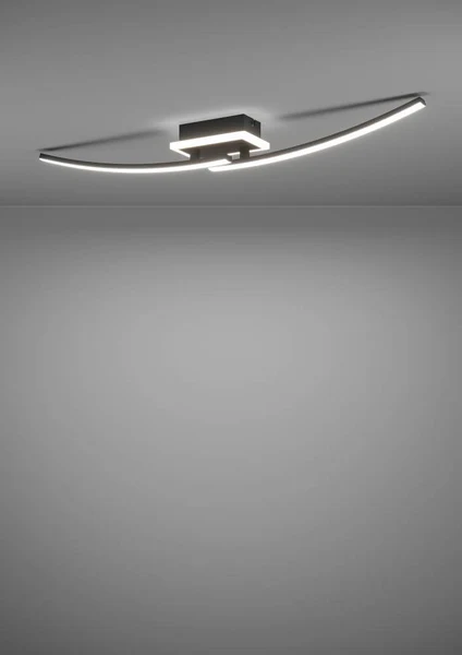 LED-Deckenleuchte Lungolago Typ A - Polycarbonat / Stahl - 1-flammig - Image 4