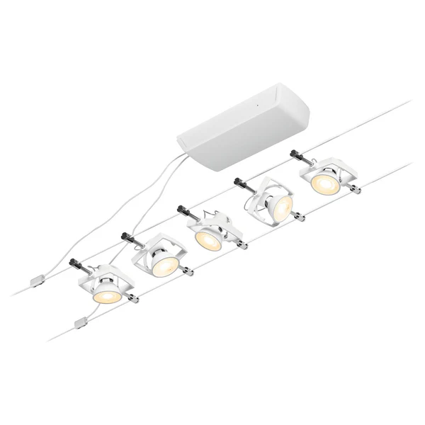 LED-Deckenleuchte Mac - Aluminium / Polycarbonat - 5-flammig - Image 5